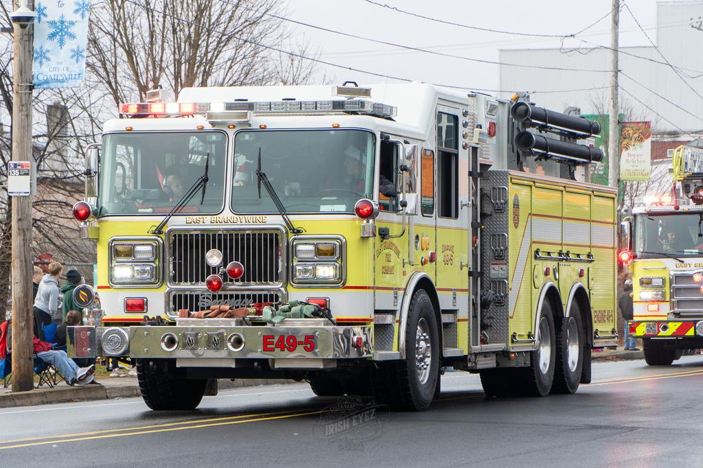 Coatesville Christmas Parade East Brandywine Fire Company